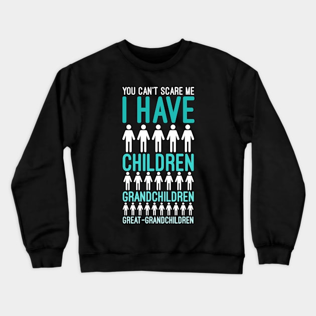 Funny Great Grandpa Father's Day Crewneck Sweatshirt by TheBestHumorApparel